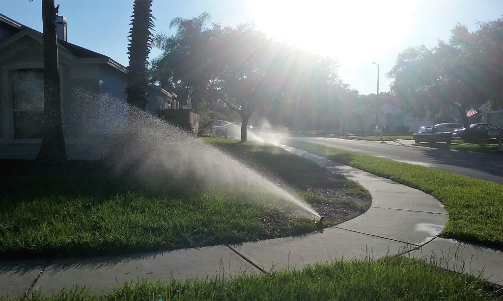 Sprinkler repair 